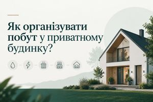Как организовать быт в частном доме?