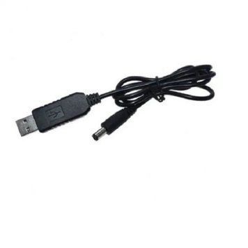 Кабель питания для роутеров от Power Bank USB 5V - DC 12V