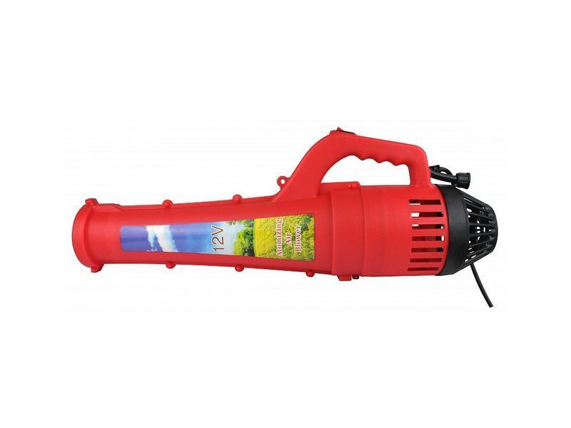 Насадка для акумуляторних обприскувачів BLOWER SPRAY для обприскування рослин з повітряною турбіною та двигуном 12В Червоний