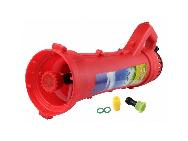 Насадка для акумуляторних обприскувачів BLOWER SPRAY для обприскування рослин з повітряною турбіною та двигуном 12В Червоний