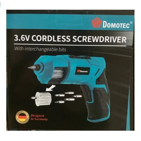 Аккумуляторный шуруповерт с барабаном для бит DOMOTEC 3.6V &ndash; максимум удобства в одном инструменте