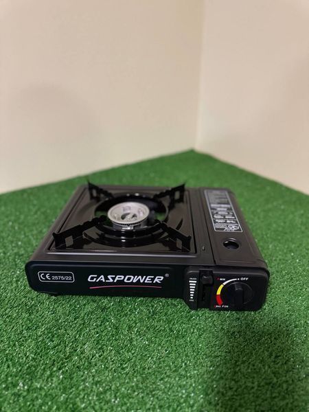 Портативна туристична газова плита з п&rsquo;єзопідпалом GAS POWER (Gas Stove 227/BDZ-155-B)