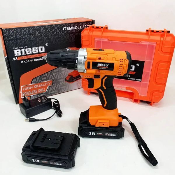 Акумуляторный шуруповерт BISSO B6008 21V / S209‑24