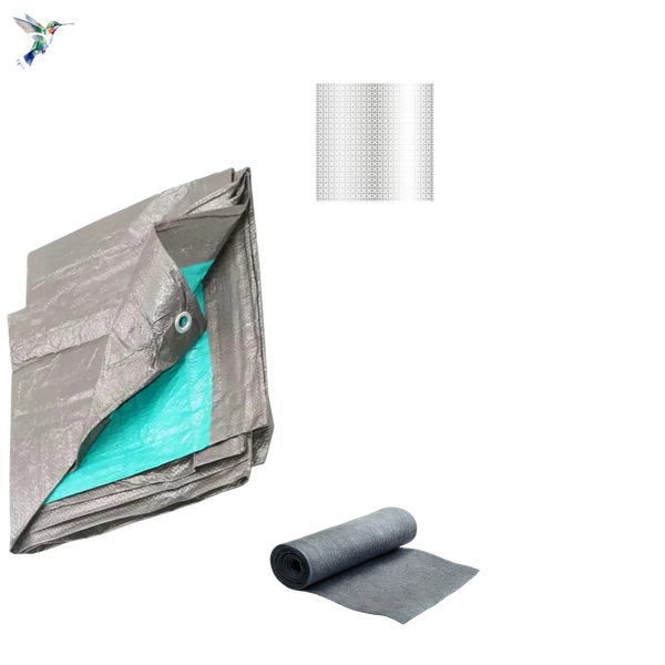 Тент 100г/м2 "Grey" 3х5 м тенти від дощу і снігу