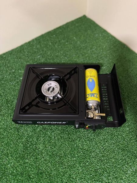 Портативна туристична газова плита з п&rsquo;єзопідпалом GAS POWER (Gas Stove 227/BDZ-155-B)
