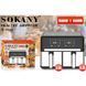 Мультипіч двокамерна Sokany SK-10041 1500+1500Вт 5+5л Аерофритниця Аерогриль Запікання