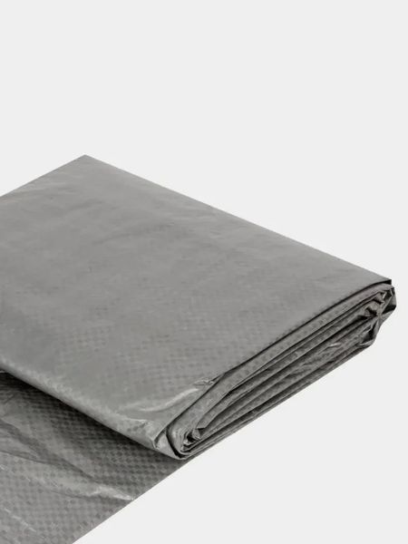 Тент 100г/м2 "Grey" 6х10 м тенти від дощу і снігу