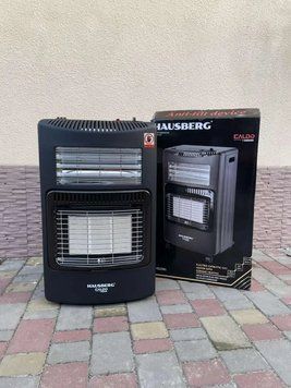 Газовий обігрівач Hausberg HB-1022NG 4.2 кВт, з редуктором та шлангом