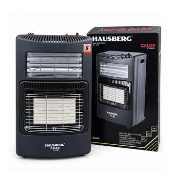 Газовый комплект обогреватель Hausberg HB-1022NG редуктор и шланг