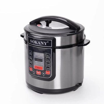 Мультиварка Sokany SK-07053, з чашею на 7л і антипригарним покриттям, 1000Вт