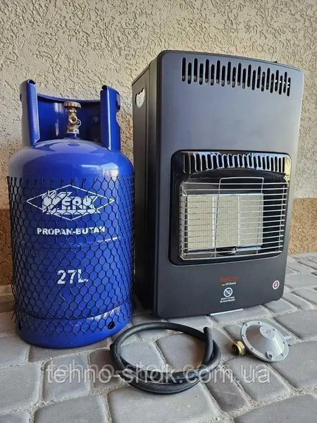Газовый инфракрасный обогреватель HARLEM RS 42 + баллон 27л,редуктор,шланг