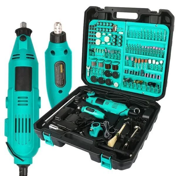 Гравер електричний + Mini 12V DOMOTEC з 236 насадками