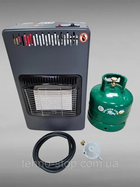 Газовый инфракрасный конвектор VILGRAND VGH421 + баллон Rudyy 15л,редуктор,шланг