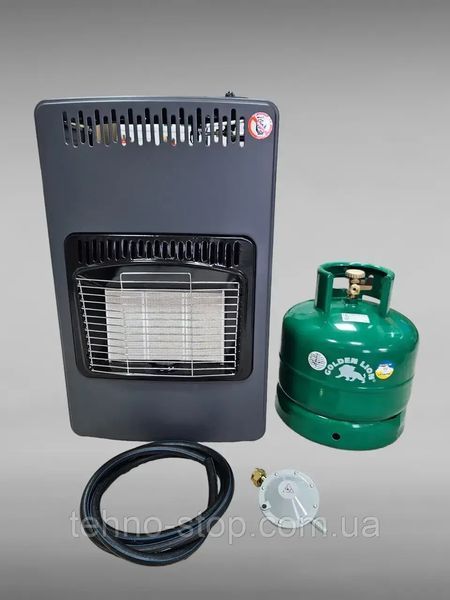 Газовый инфракрасный конвектор VILGRAND VGH421 + баллон Rudyy 15л,редуктор,шланг