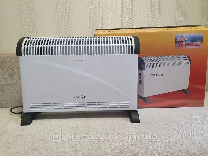 Конвектор электрический SILVER Crown HCT-1112, 2000 Вт с вентилятором