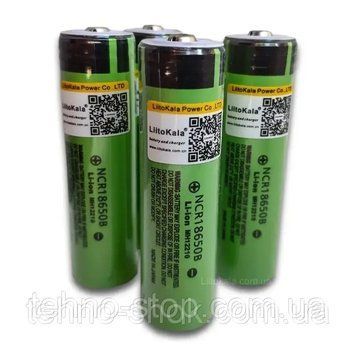 Аккумулятор 18650, LiitoKala NCR 34B-JT, 3400mAh