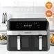 Сенсорна аерофритюрниця подвійна SK-10034 2800W, 4+7 л, аерогриль / електрична мультипіч для дому