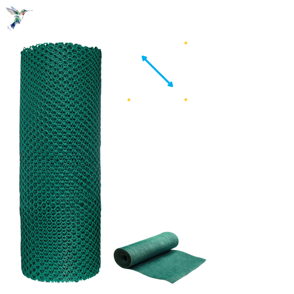 Сітка 20*20 сота 0,8*30 м пластикова садова сітка