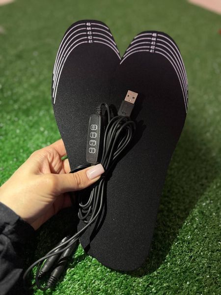 Устілки з підігрівом з регулятором температури USB | Електроустілки з контролем нагріву