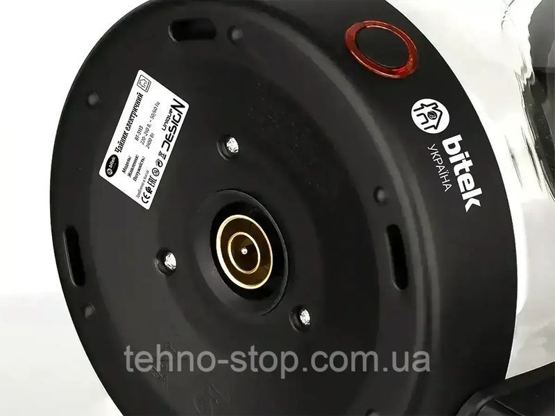 Чайник электрический стеклянный 2,0л 2400Вт BITEK BT-3113