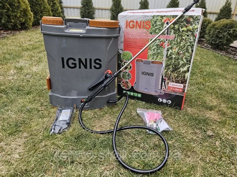 ОПРЫСКИВАТЕЛЬ АККУМУЛЯТОРНЫЙ IGNIS 12Л ( 12В-8 А/Ч )