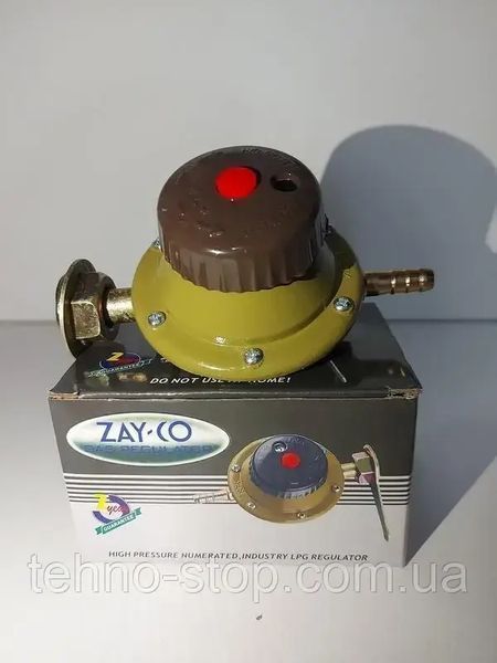 Редуктор для газового баллона с регулировкой давления Zay-Co