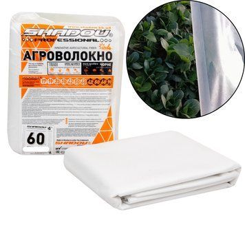 Агроволокно 60 г/м&sup2; 1,1х10 метров белый спанбонд пакетированный
