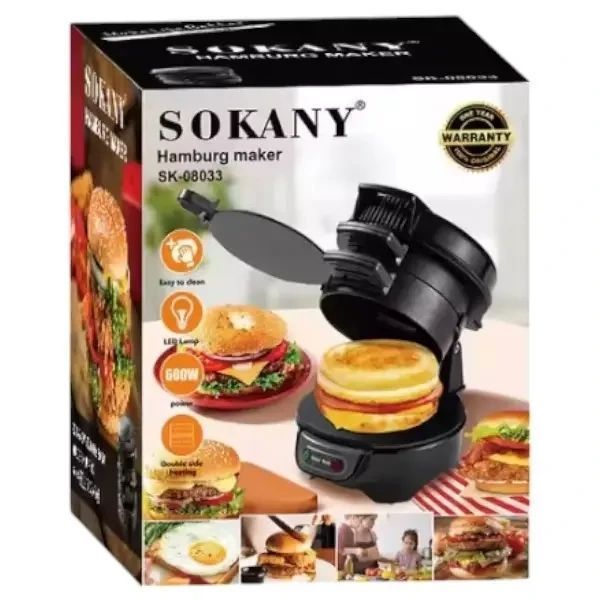 Бургерниця електрична SOKANY SK-08033