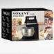 Миксер стационарный Sokany SK-6663 500Вт с чашей из нержавеющей стали 4 л Черный