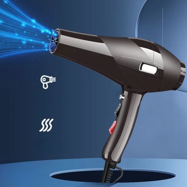 Фен для волос Sokany SK-14008 2000Вт с ионизацией, холодный обдув, 3 насадки