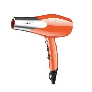 Фен для волос Sokany SK-14007 2000Вт с 2 скоростями и 2 температурными режимами