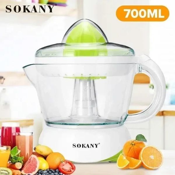 Соковитискач для цитрусових електричний Sokany JF-601D 700 мл