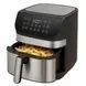 Аерофритюрниця Sokany SK-10059 1800 W, 10 л &mdash; великий аерофрайєр чорний/сірий для дому