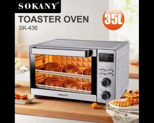 Духовка электрическая Sokany SK-436 &ndash; 1500W, об&rsquo;єм 35 литров