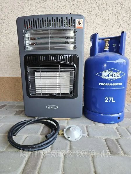 Газовий обігрівач KH10E Turbo + балон 27л ( вентилятор - електро ТЕНи )