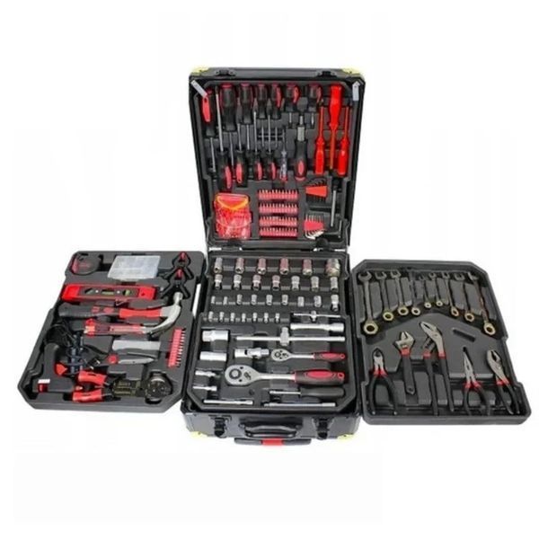 Набор инструментов 408 предметов Tools Set KRAFFTEC &mdash; универсальный комплект для дома и ремонта