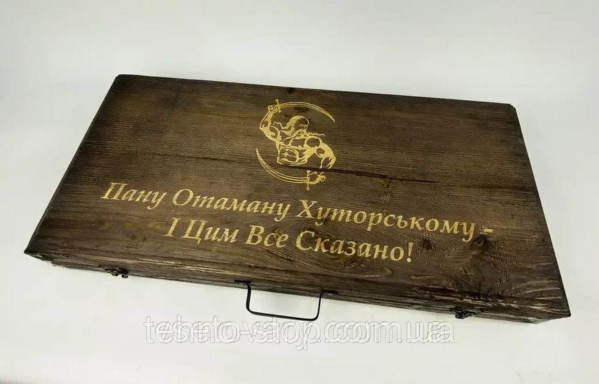Набор шампуров в кейсе ЛЕСНИК