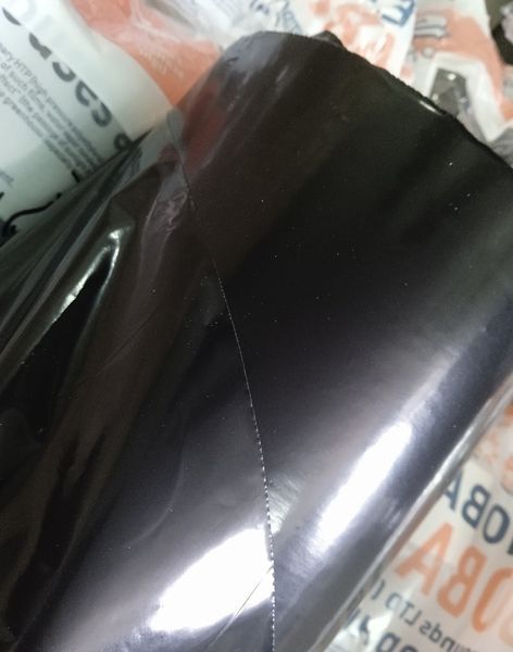 Плівка 30 мкм 1.2 м*500м Shadow чорна для мульчування полуниці