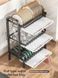 Сушарка для посуду настільна триярусна Multifunctional Bowl Rack, чорна, органайзер для тарілок, чашок і столових приладів