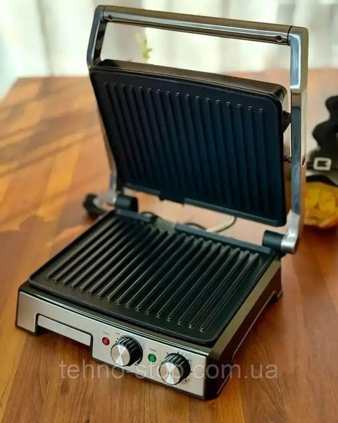 Гриль контактний притискний 3000Вт BBQ BITEK BT-2687