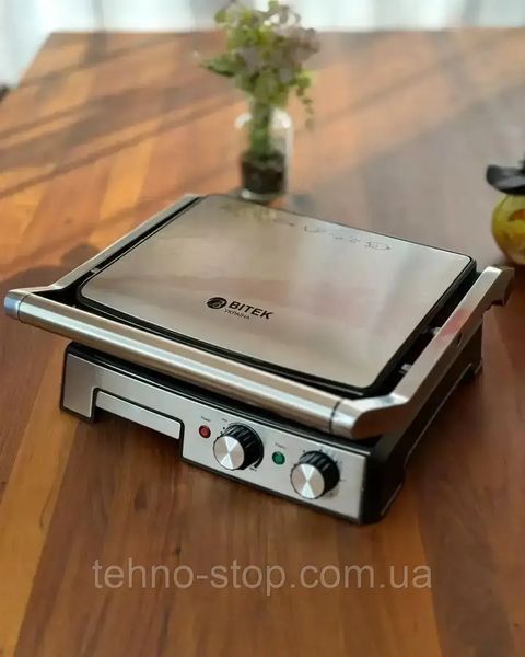 Гриль контактний притискний 3000Вт BBQ BITEK BT-2687