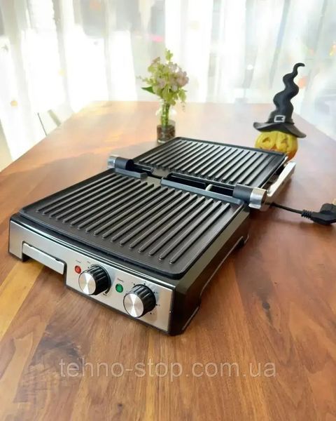 Гриль контактний притискний 3000Вт BBQ BITEK BT-2687