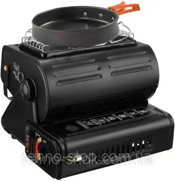 Портативный газовый обогреватель плита 2в1 Happy Home YC-808B