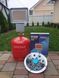 Комплект газовый кемпинговый баллон Intertool 8л горелка обогреватель NURGAZ NG-309