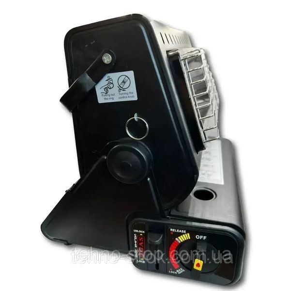 Портативный газовый обогреватель плита 2в1 Happy Home YC-808B