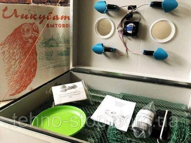 Инкубатор для яиц Наседка ИБА-140 автоматический переворот, вентилятор, цифровой терморегулятор