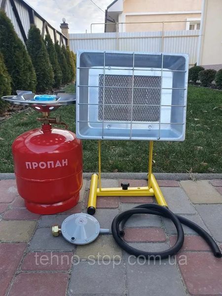 Комплект газовий балон 8 л пальник нагрівач ORGAZ SOBA SB-650