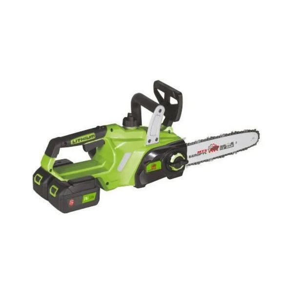 Аккумуляторная цепная пила KRAFFTEC 16| &ndash; мощность 36 V, 2 аккумулятора, автоматическая смазка