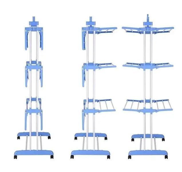 Сушарка для одягу Garment Rack Підлогова стійка для сушіння та зберігання речей