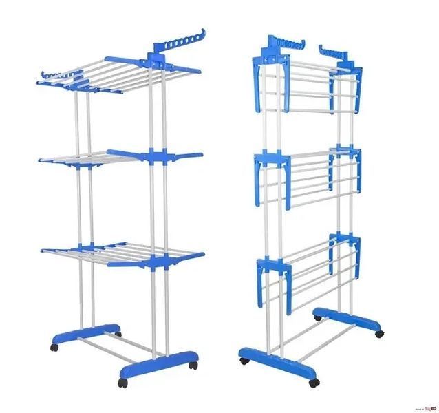 Сушарка для одягу Garment Rack Підлогова стійка для сушіння та зберігання речей